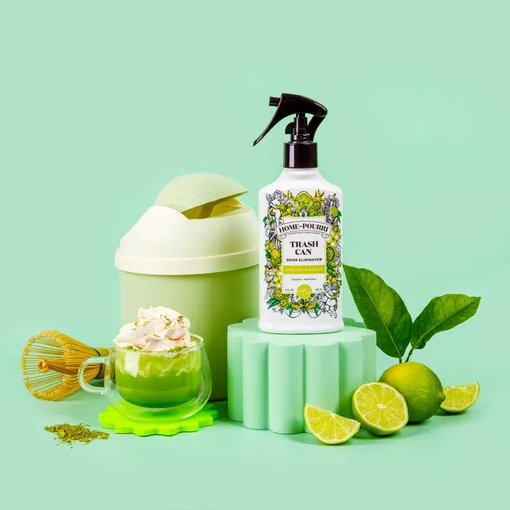 Home Pourri - Trash Can Odor Eliminator Lime Zest Matcha