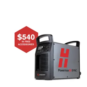 Hypertherm Powermax 85 SYNC w/ CPC, 25' Hand Torch - 087185