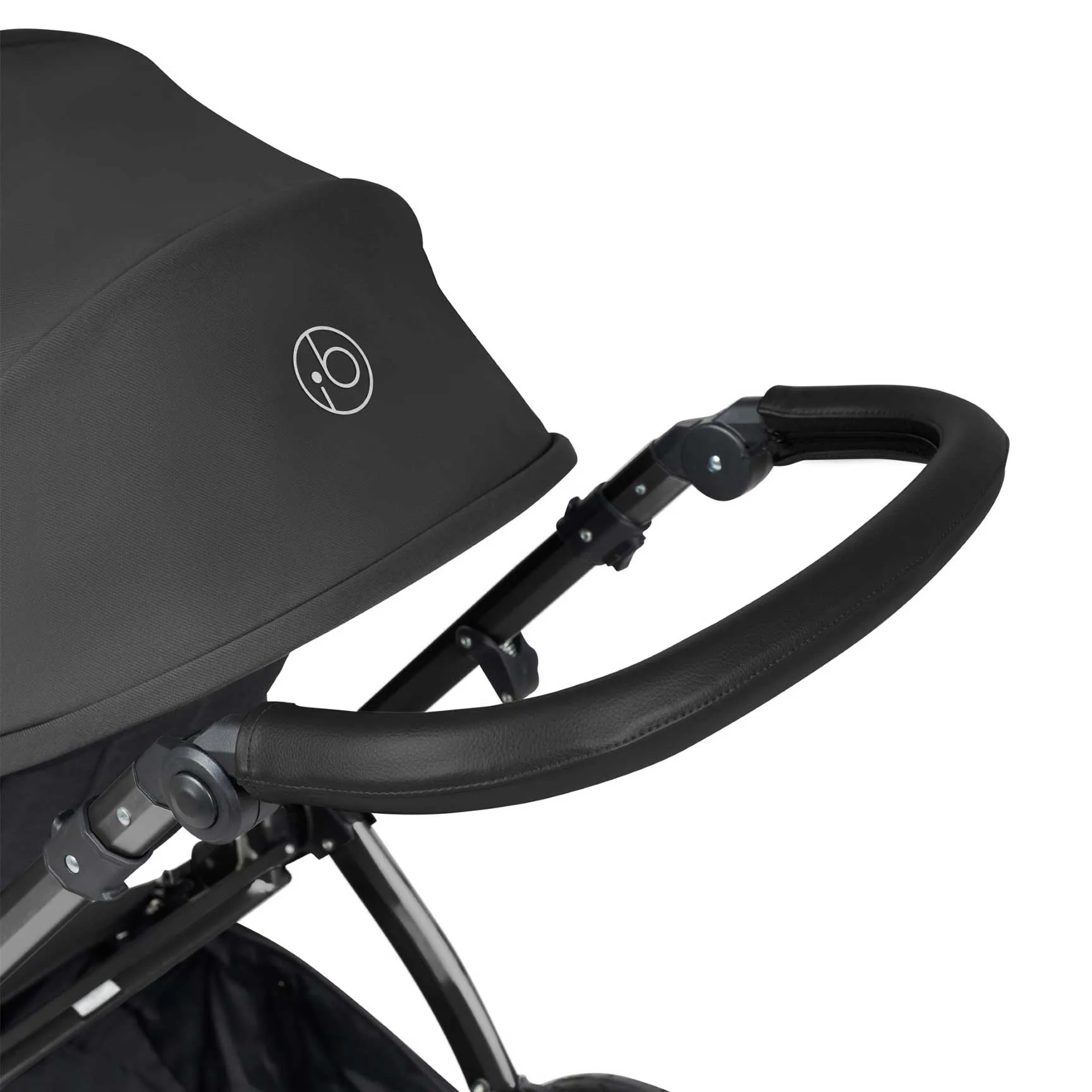 Ickle Bubba Stomp Luxe All-in-One Travel System with Isofix Base in Black/Charcoal Grey/Black