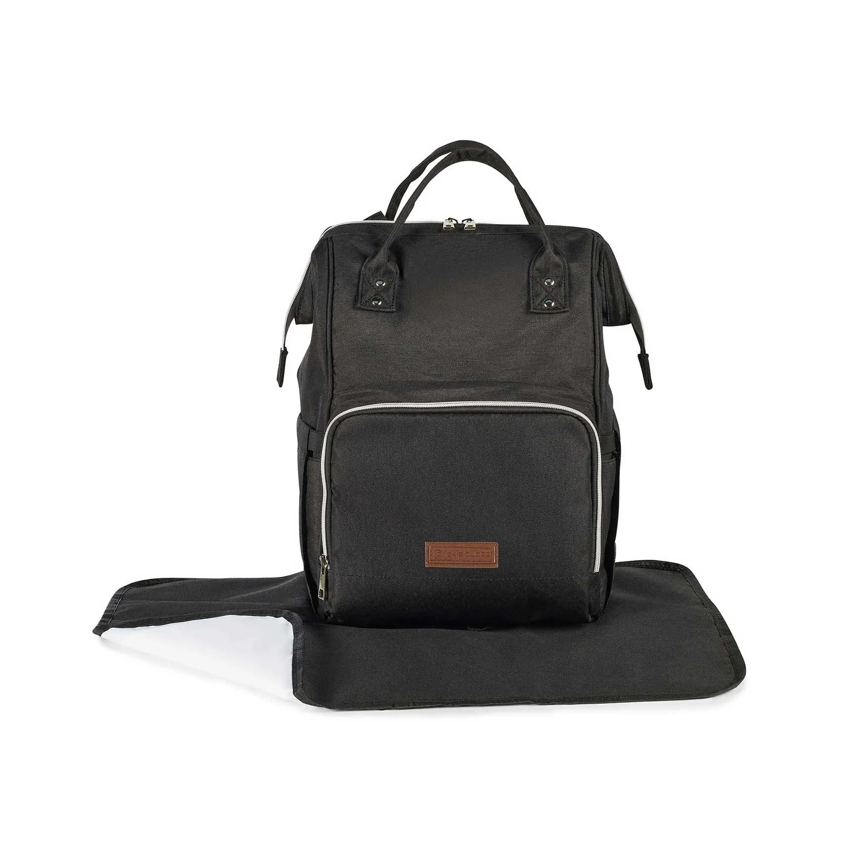 Ickle Bubba Stomp Luxe All-in-One Travel System with Isofix Base in Black/Desert/Black