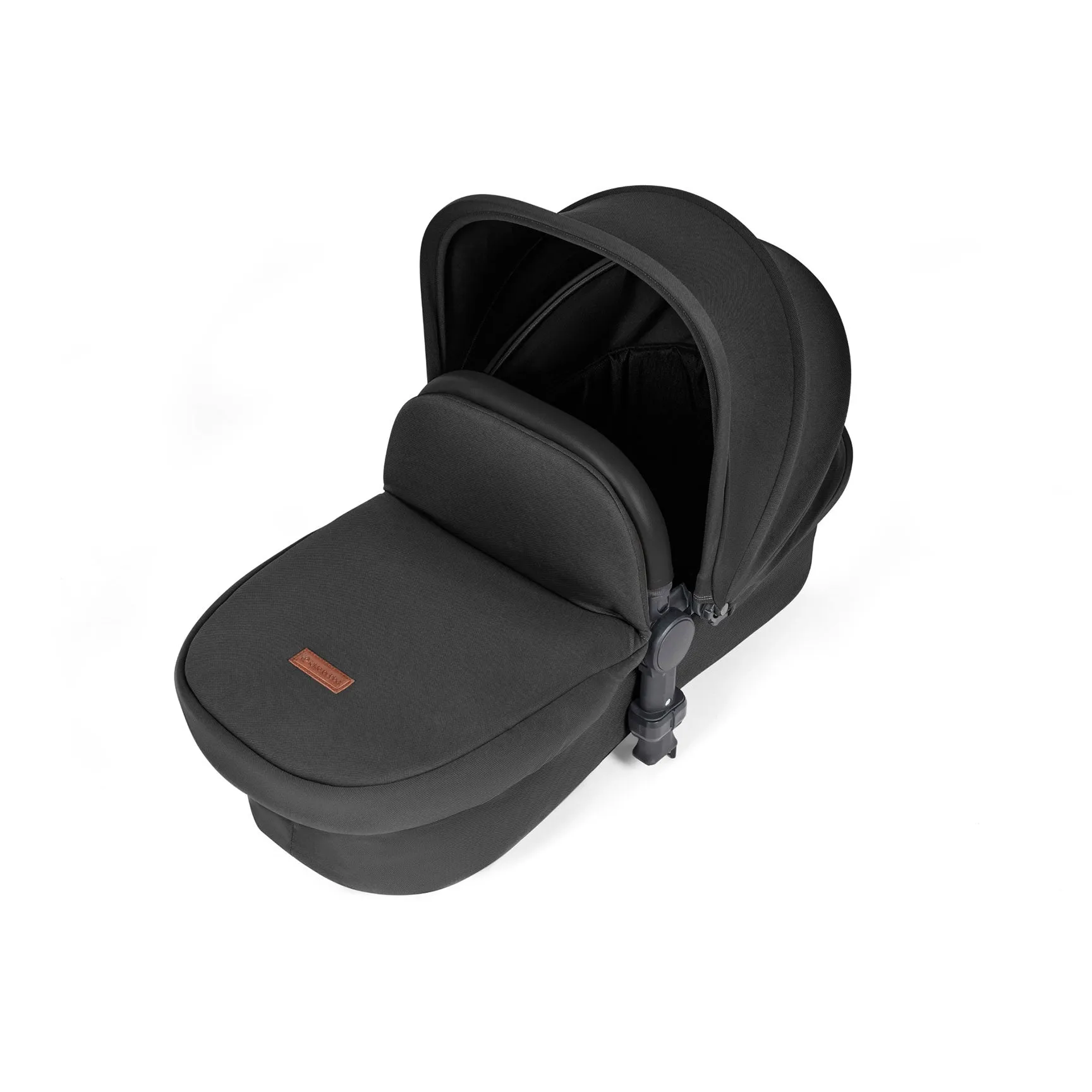 Ickle Bubba Stomp Luxe All-in-One Travel System with Isofix Base in Silver/Midnight/Black