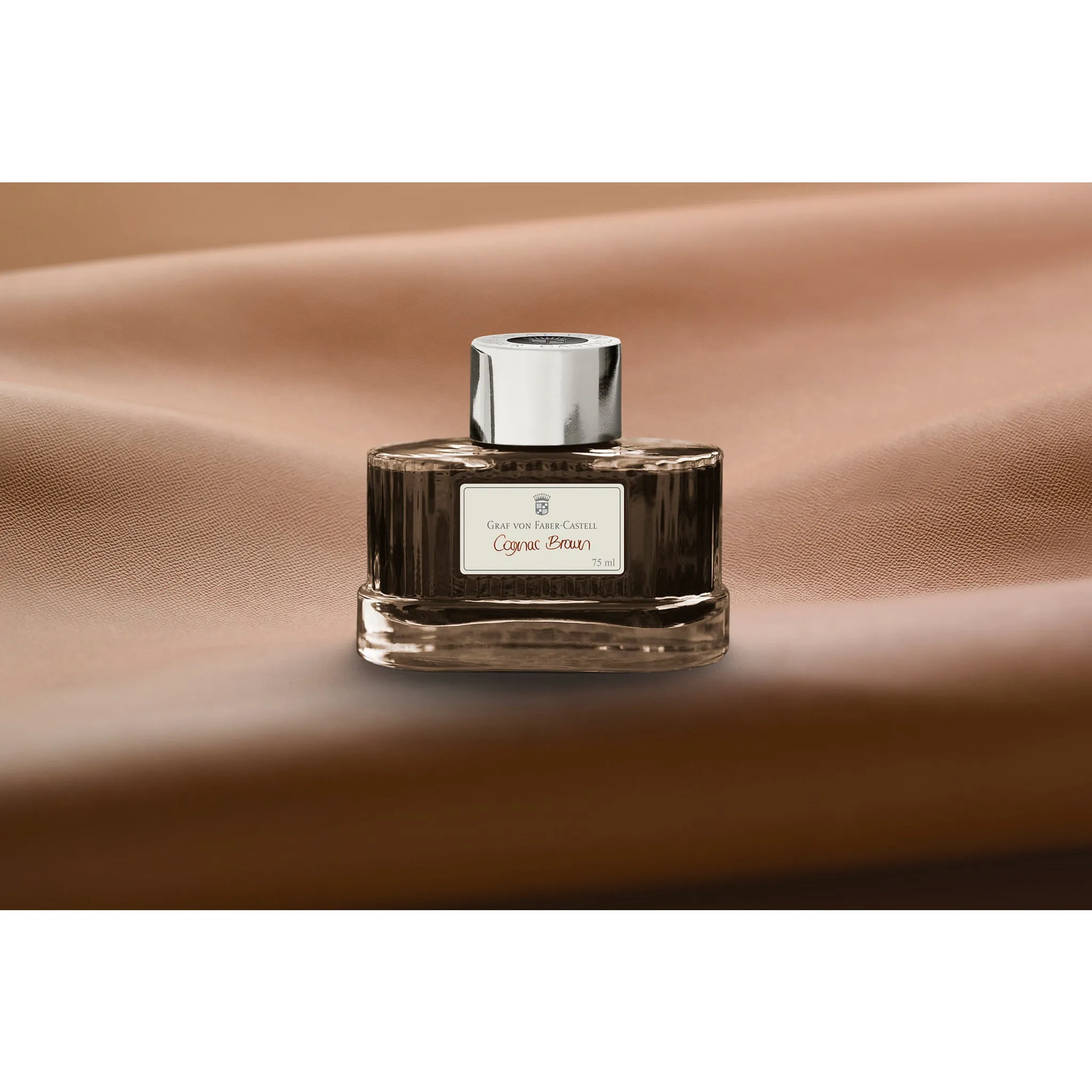 Ink bottle Cognac Brown, 75ml - #141016