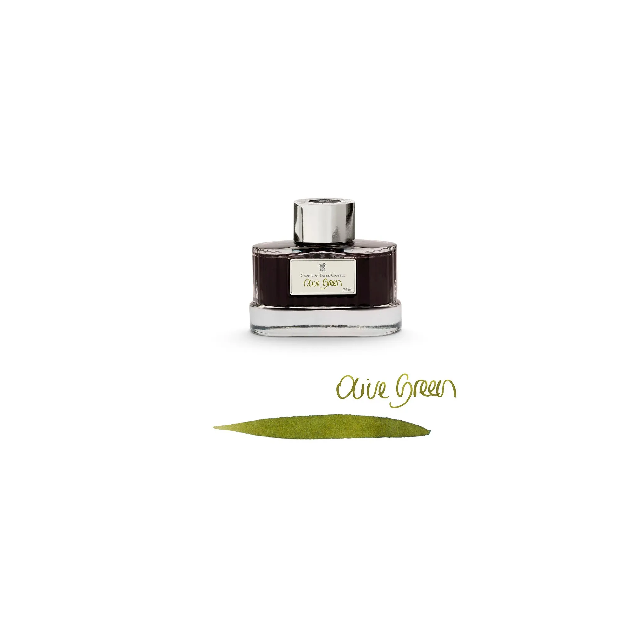 Ink bottle Olive Green, 75ml - #141015