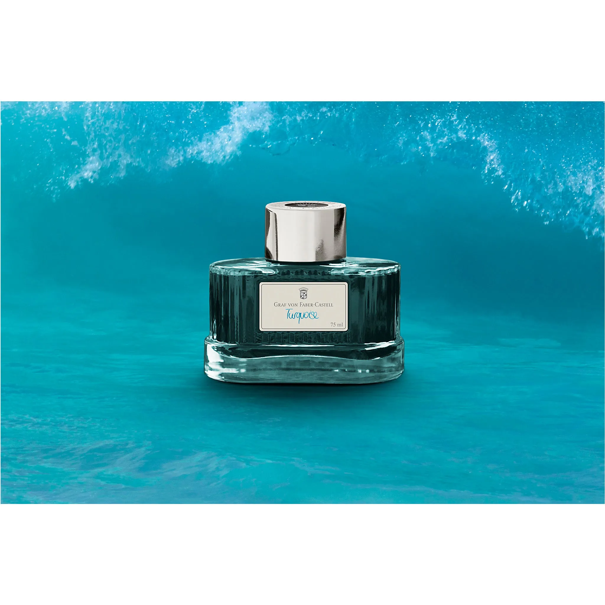 Ink bottle Turquoise, 75ml - #141010