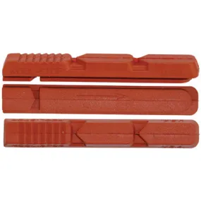 Koolstop V-Type 2 Salmon Shimano Inserts V-Type 2 Replacement Pads Kool Stop Brakepads