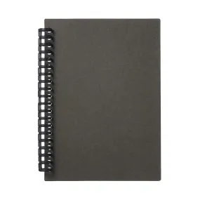 Kraft Cover for Loose Leaf Paper - A5 Dark Grey