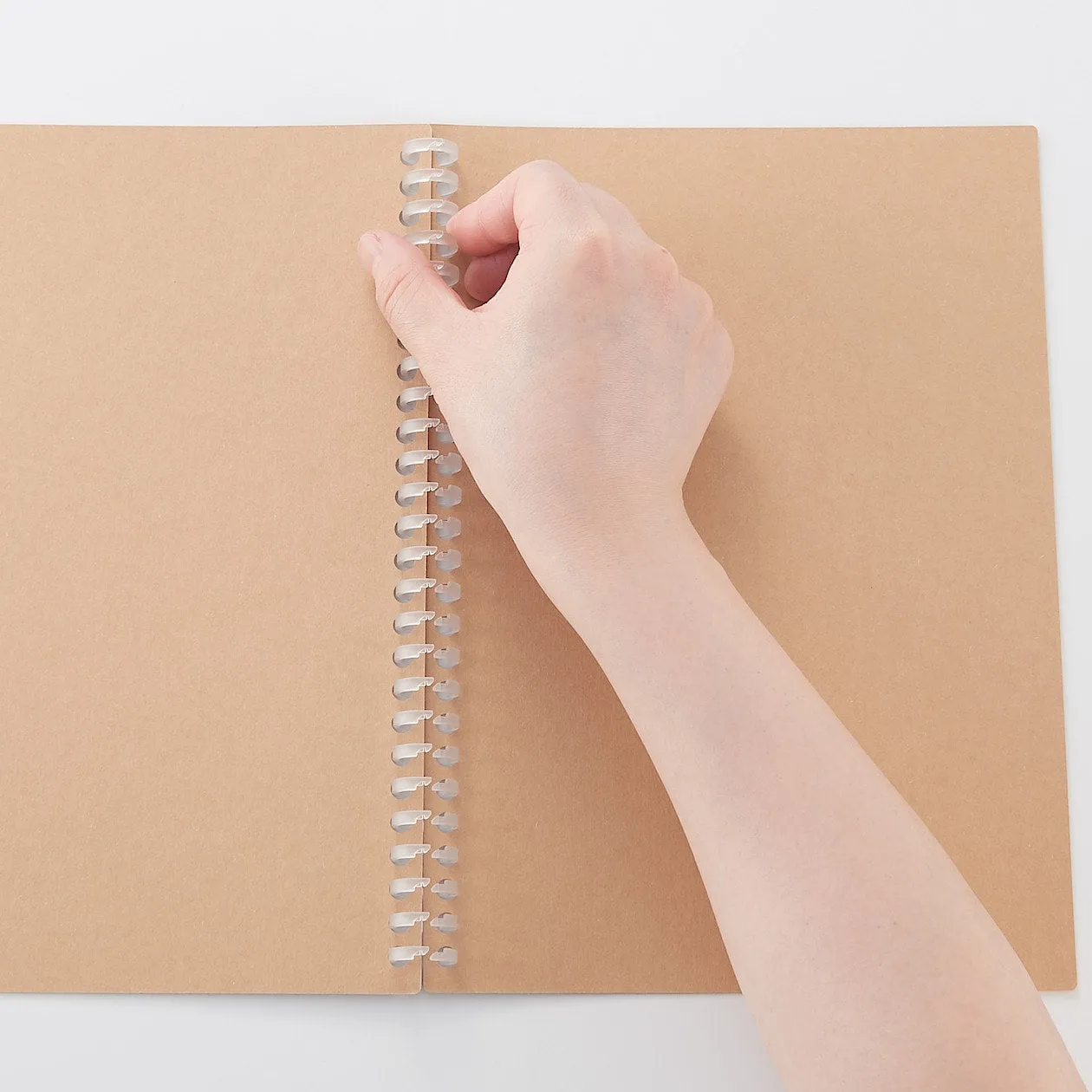 Kraft Cover for Loose Leaf Paper - B5 Beige