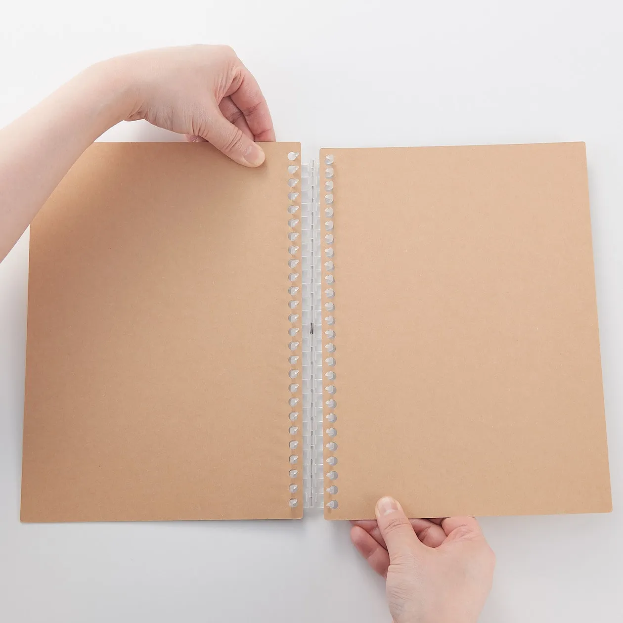 Kraft Cover for Loose Leaf Paper - B5 Beige