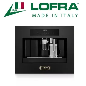 Lofra Dolcevita 60cm Black Italian Integrated Built In Coffee Machine YR NM66T 60cm