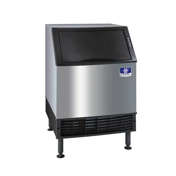 Manitowoc UDF0240A-161B 26" Air Cooled Undercounter Dice Cube Ice Machine with 90 lb. Bin NEO - 115V, 220 lb.