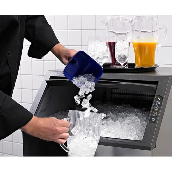 Manitowoc UDF0240A-161B 26" Air Cooled Undercounter Dice Cube Ice Machine with 90 lb. Bin NEO - 115V, 220 lb.