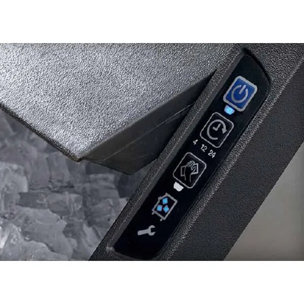 Manitowoc UDF0240A-161B 26" Air Cooled Undercounter Dice Cube Ice Machine with 90 lb. Bin NEO - 115V, 220 lb.