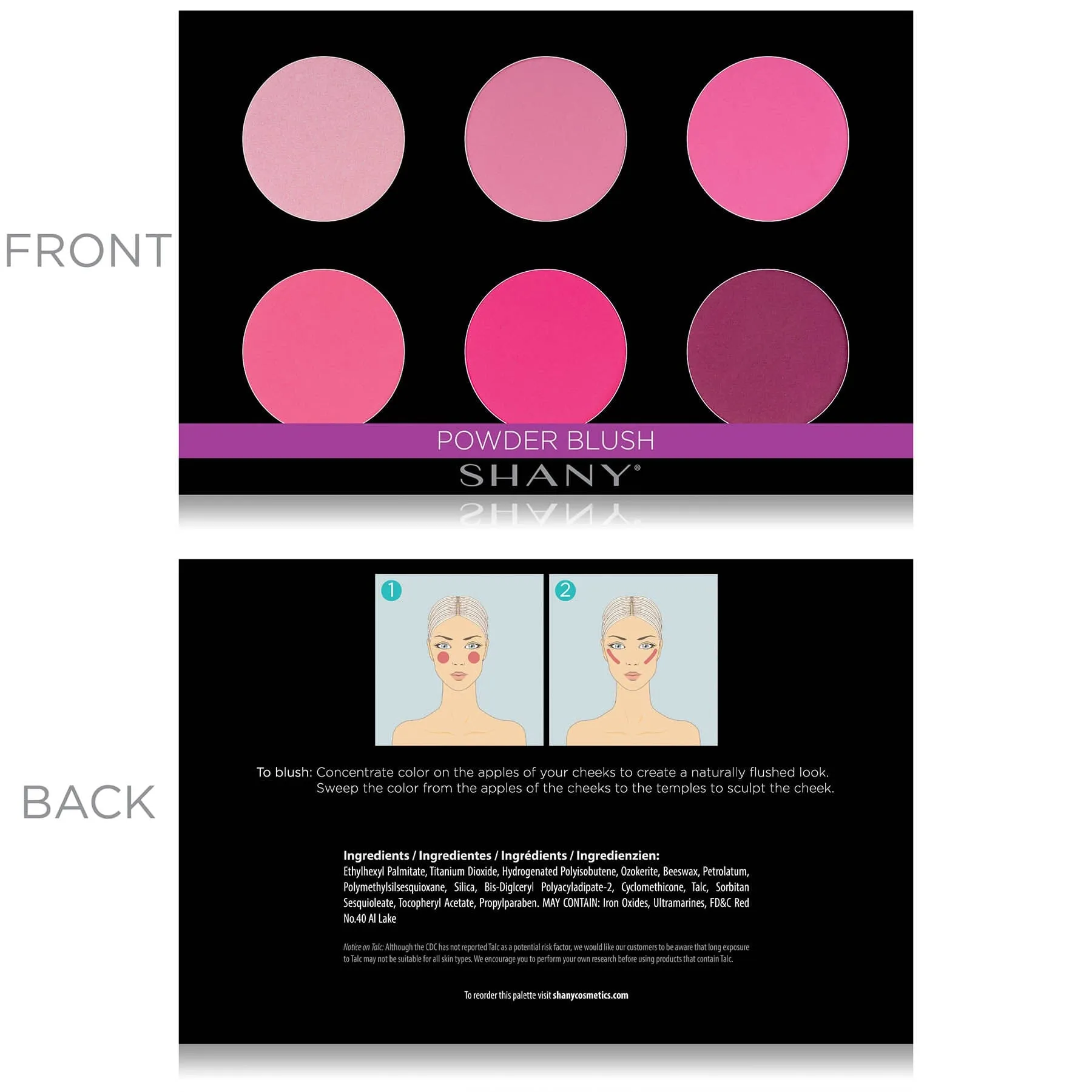 Mini Masterpiece Makeup Set - 6 Layer Refills