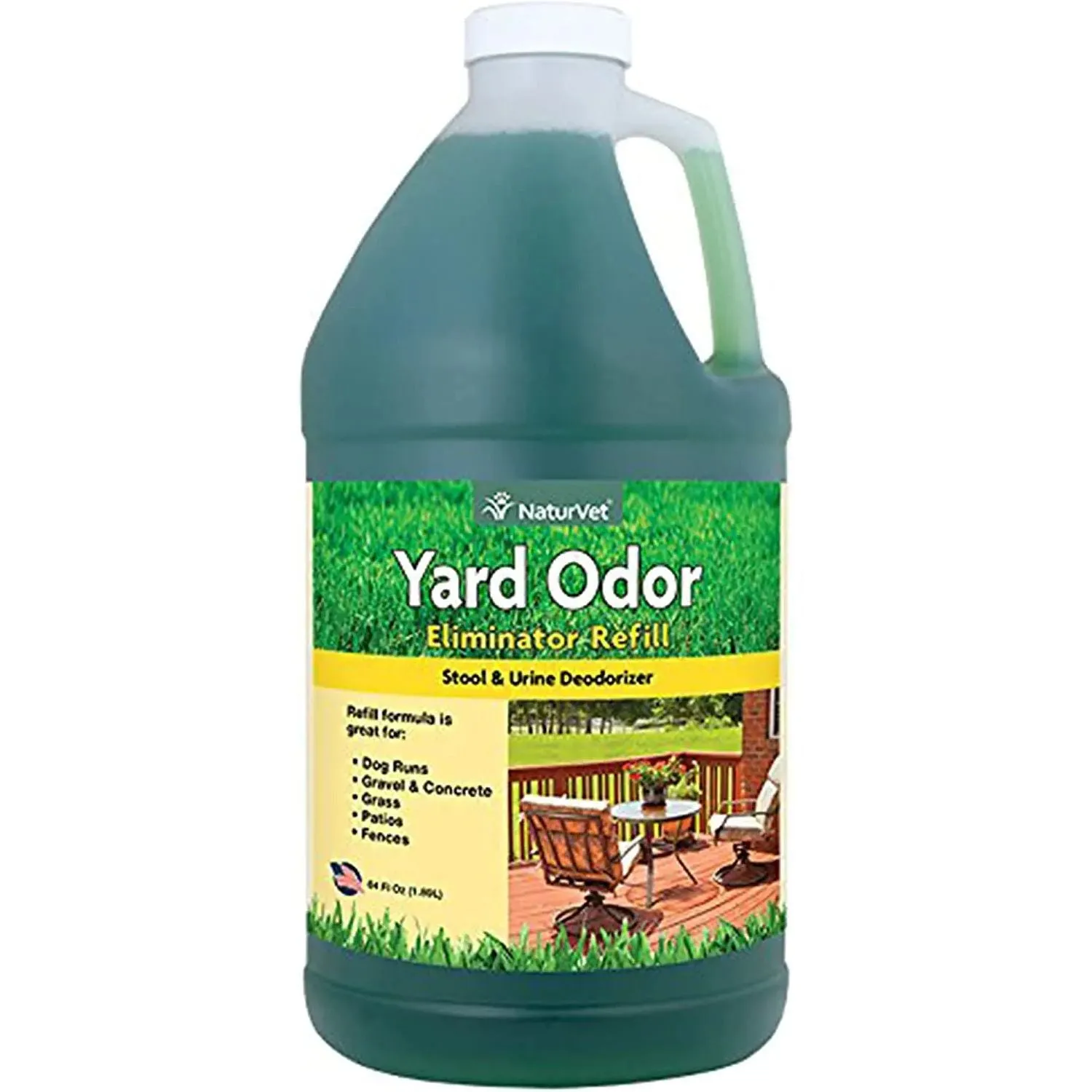 NaturVet Yard Odor Eliminator Refill 64oz.