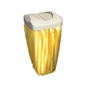 Poly Stripe Trash Can Cover