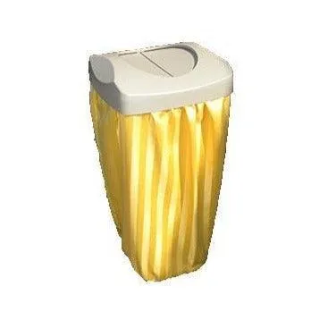 Poly Stripe Trash Can Cover