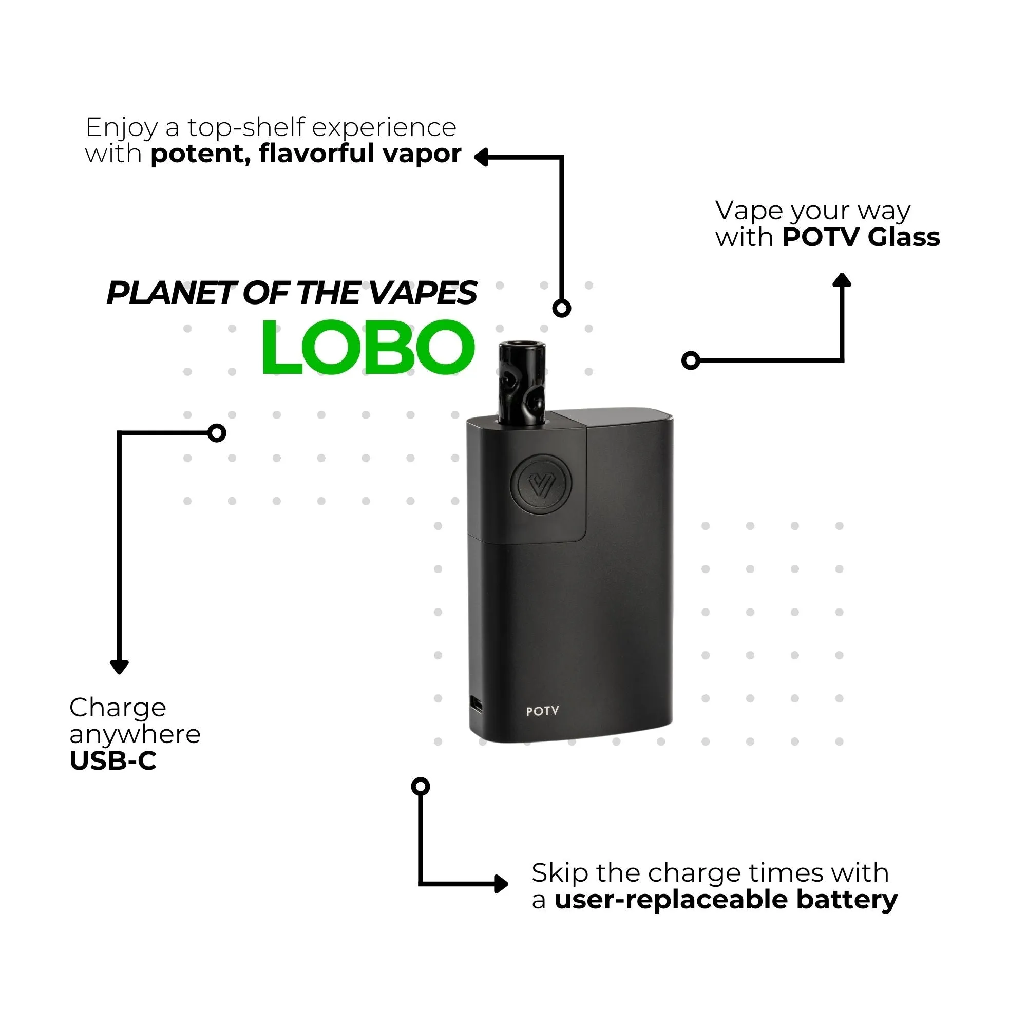 POTV Lobo Advanced Vaporizer Kit