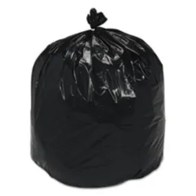 RECYCLED CONTENT TRASH CAN LINERS, 33X40, BN-BK, BOX OF 100 (5 BOXES PER PACK)