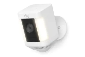 Ring Spotlight Cam Plus Battery | White