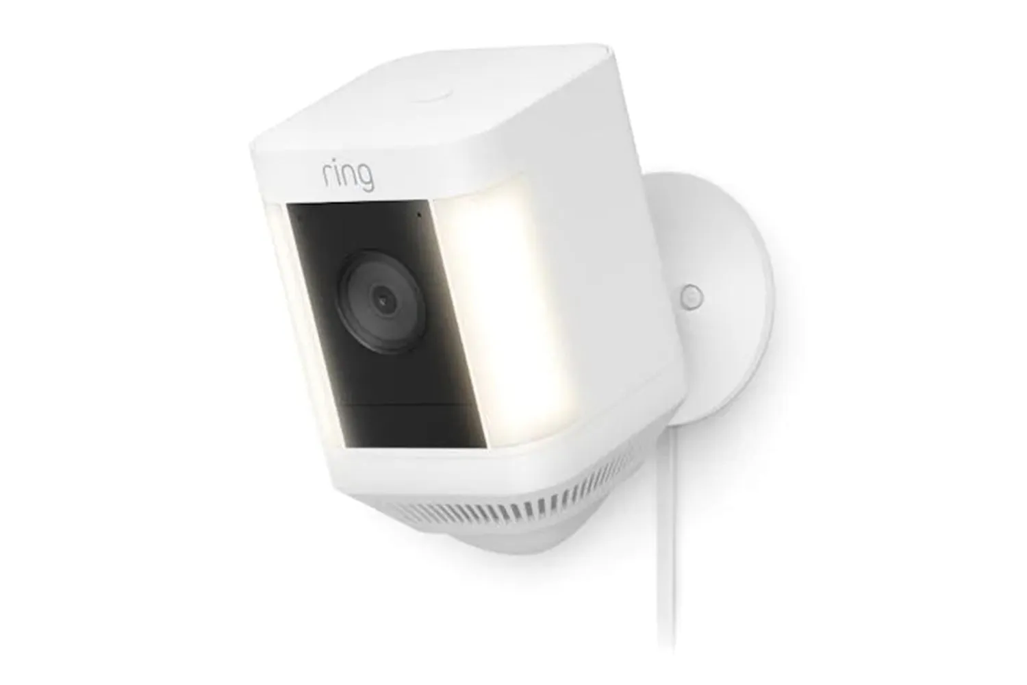 Ring Spotlight Cam Plus Plug-In| White