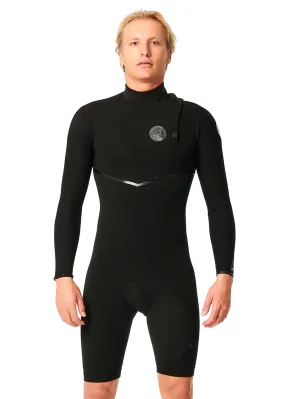 Rip Curl Mens E Bomb 2mm GBS Zipperless Long Sleeve Spring Suit