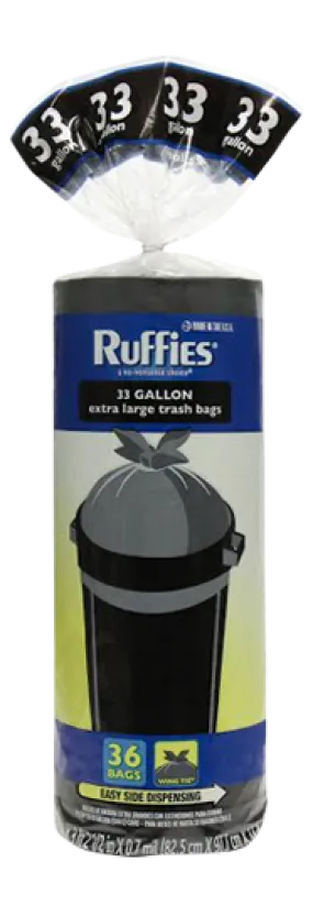 Ruffies Extra Large Trash Bags