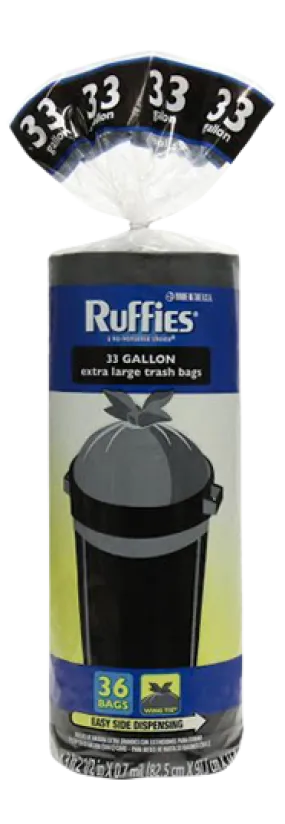 Ruffies Extra Large Trash Bags