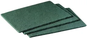 Scotch-Brite 96 Scouring Pad, 9 in L, 6 in W, Green :EA: QUANTITY: 20