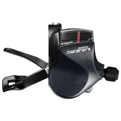 Shim Shifter,Sora,Flat Bar,9X2 Sl-R3000,2X9-S,W/Ogd Sora 9-Speed Flat Bar Shifters Shimano Shifters