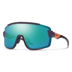 Smith Wildcat Sunglasses Matte Purple / Cinder / Hi Viz   ChromaPop Opal Mirror Lens