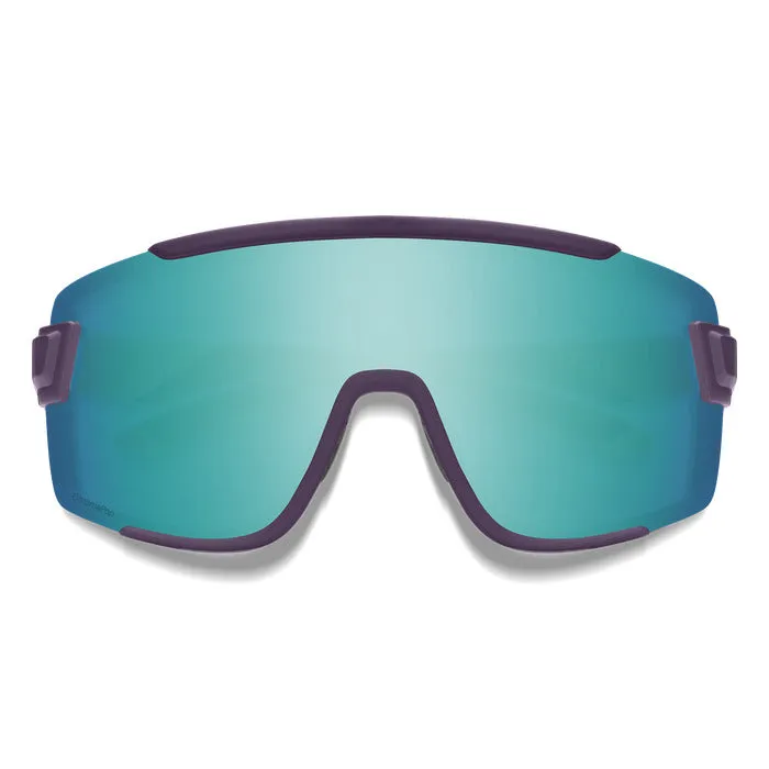 Smith Wildcat Sunglasses Matte Purple / Cinder / Hi Viz   ChromaPop Opal Mirror Lens