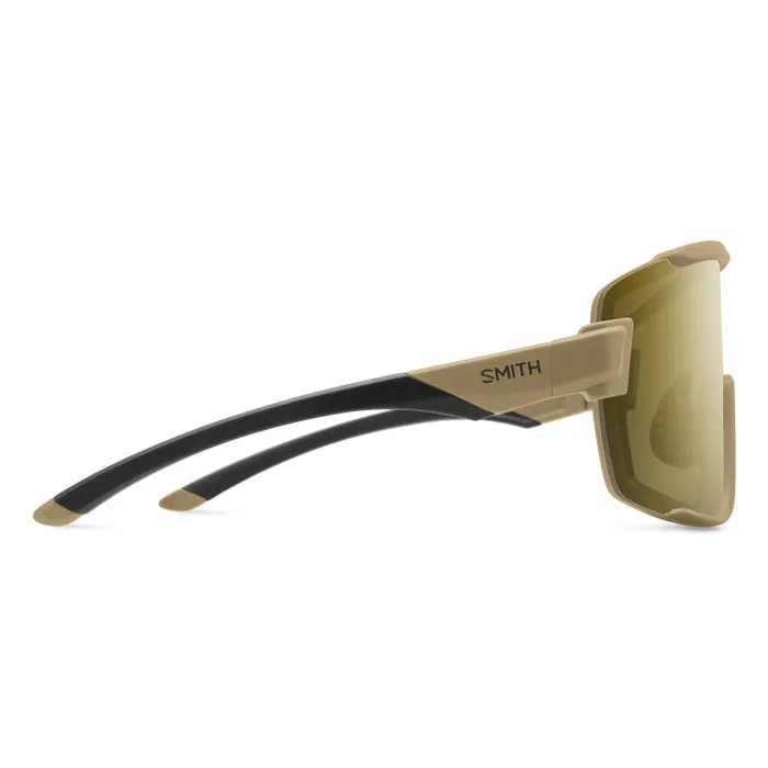 Smith Wildcat Sunglasses Matte Safari   Chromapop Black Gold Lens