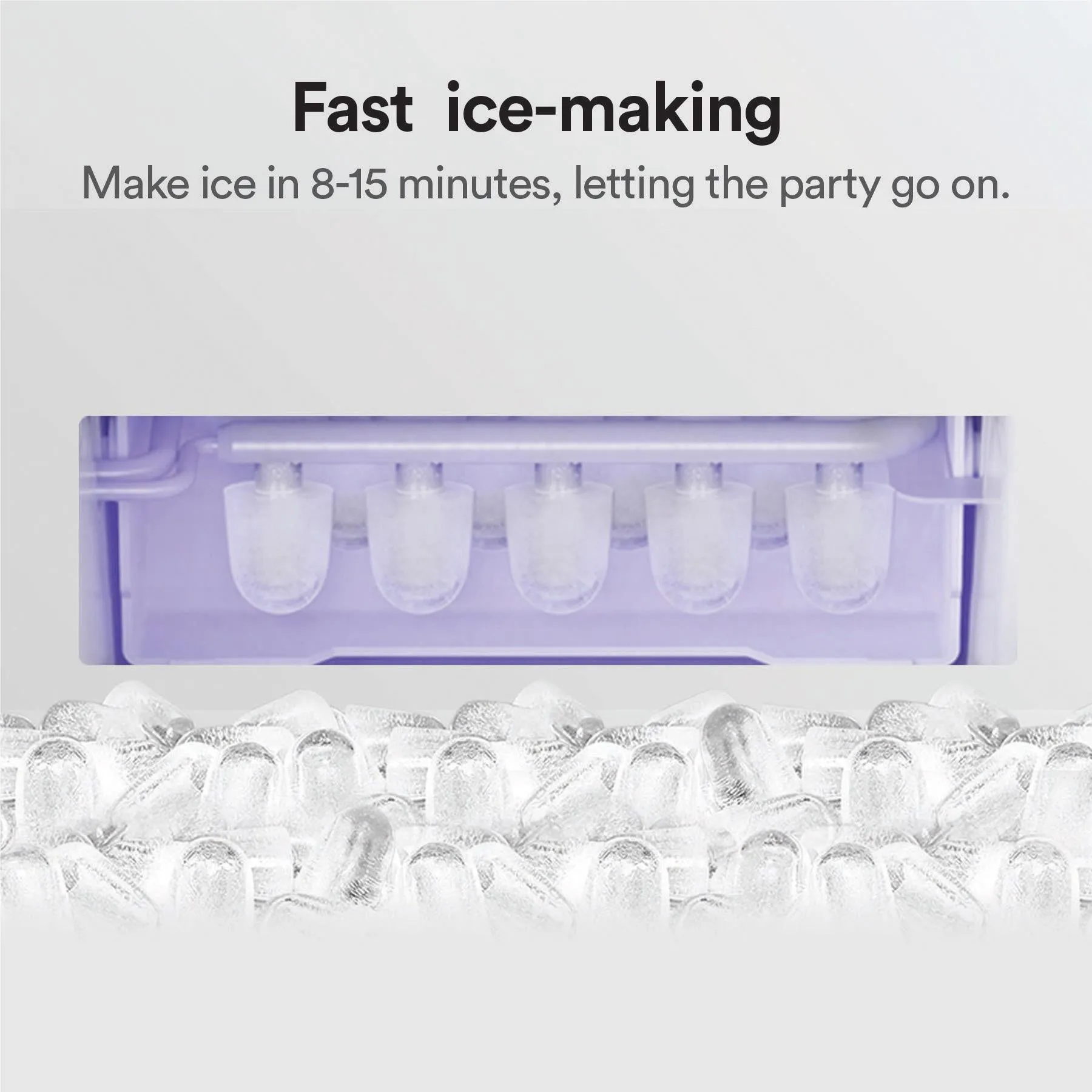 Soho Ice Maker 150W (White)