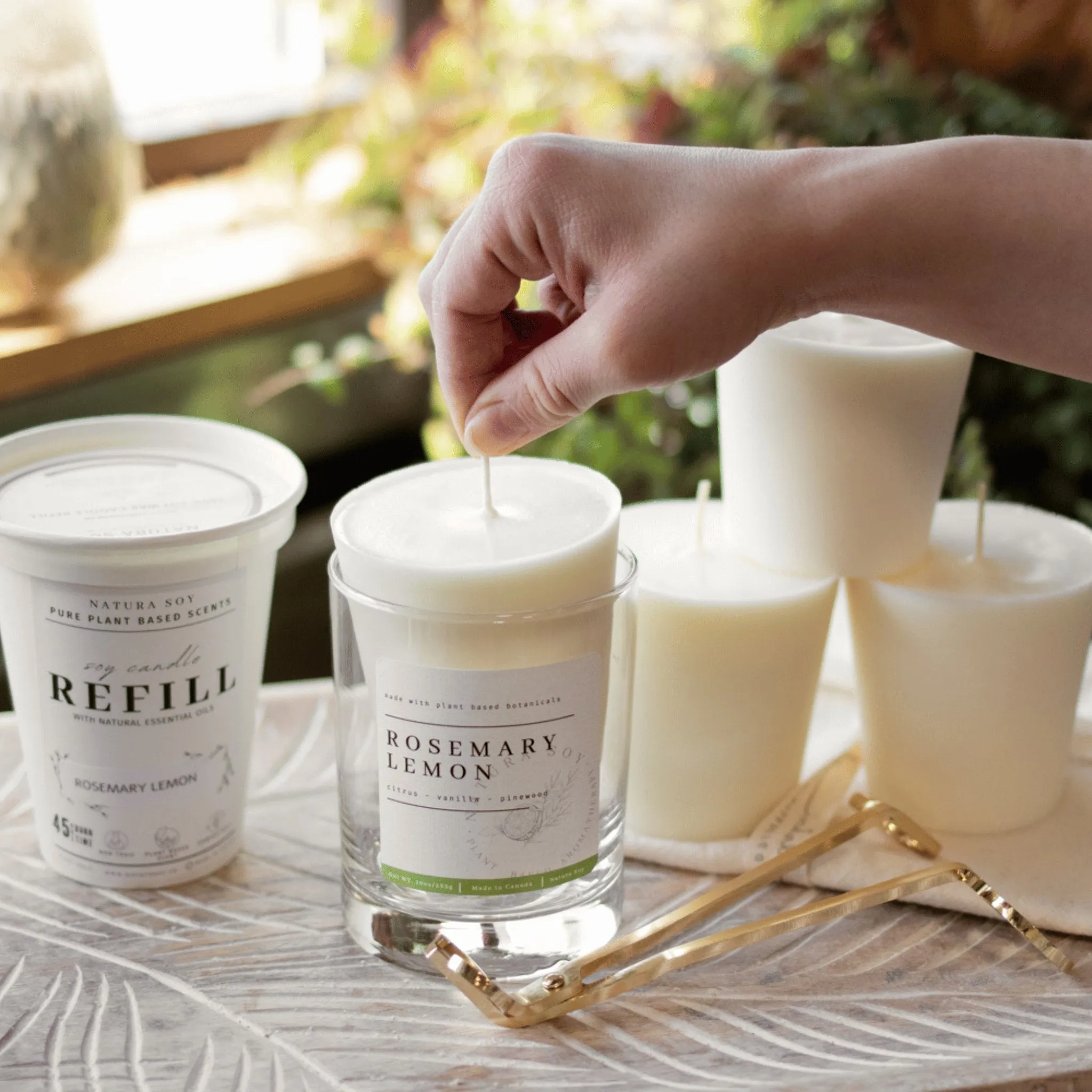 SOTM- Soy Candle Refills -    for Tumbler Jars