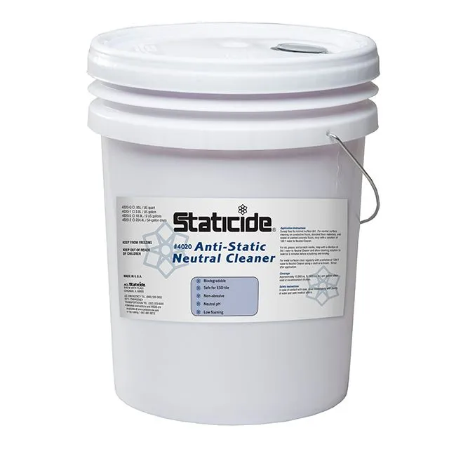 Staticide® Neutral Cleaner Concentrate, 5-gallon pail