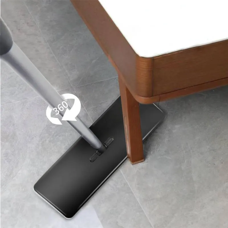 Supamop Premium Super Flat Mop Narrow Cleaning Wiper Telescopic Mop Stick 36cm Supersize Mop Pad