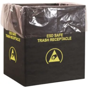 TRASH RECEPTACLE LINER, SMALL, 26'' x 26'', 2MIL, PINK, 50 PK