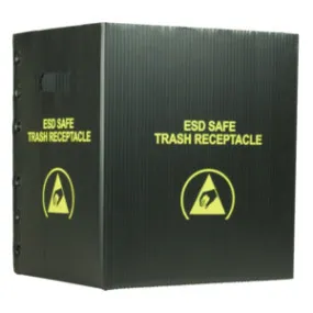 TRASH RECEPTACLE, SMALL, 12-1/2''x10''x14'', 10 GAL-5PK