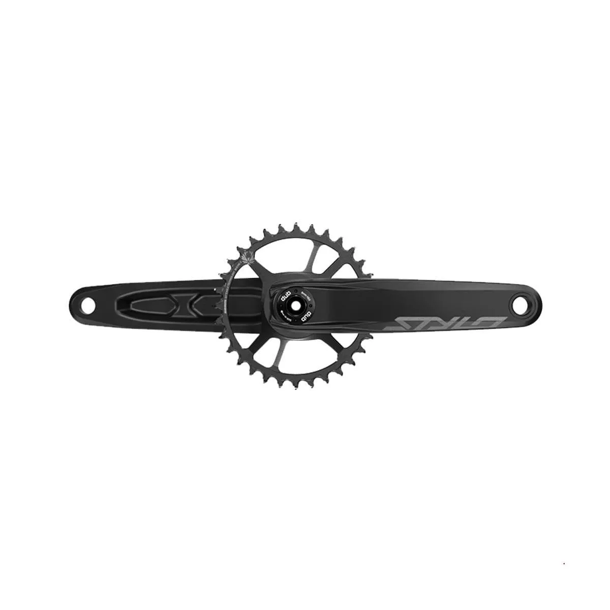 Truvativ Crank Stylo 6K Aluminum Eagle Cannondale-Ai Dub 12S With Direct Mount 32T X-Sync 2 Chainring Black (Dub Cups/Bearings Not Included): Black 175Mm