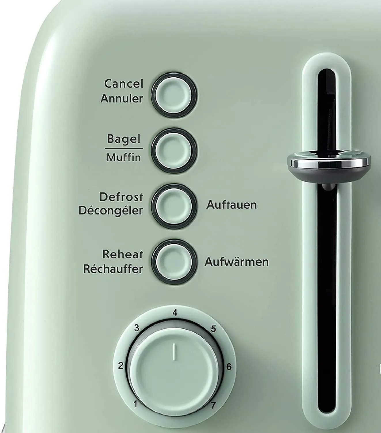 Vintage Style 4-Slot Toaster