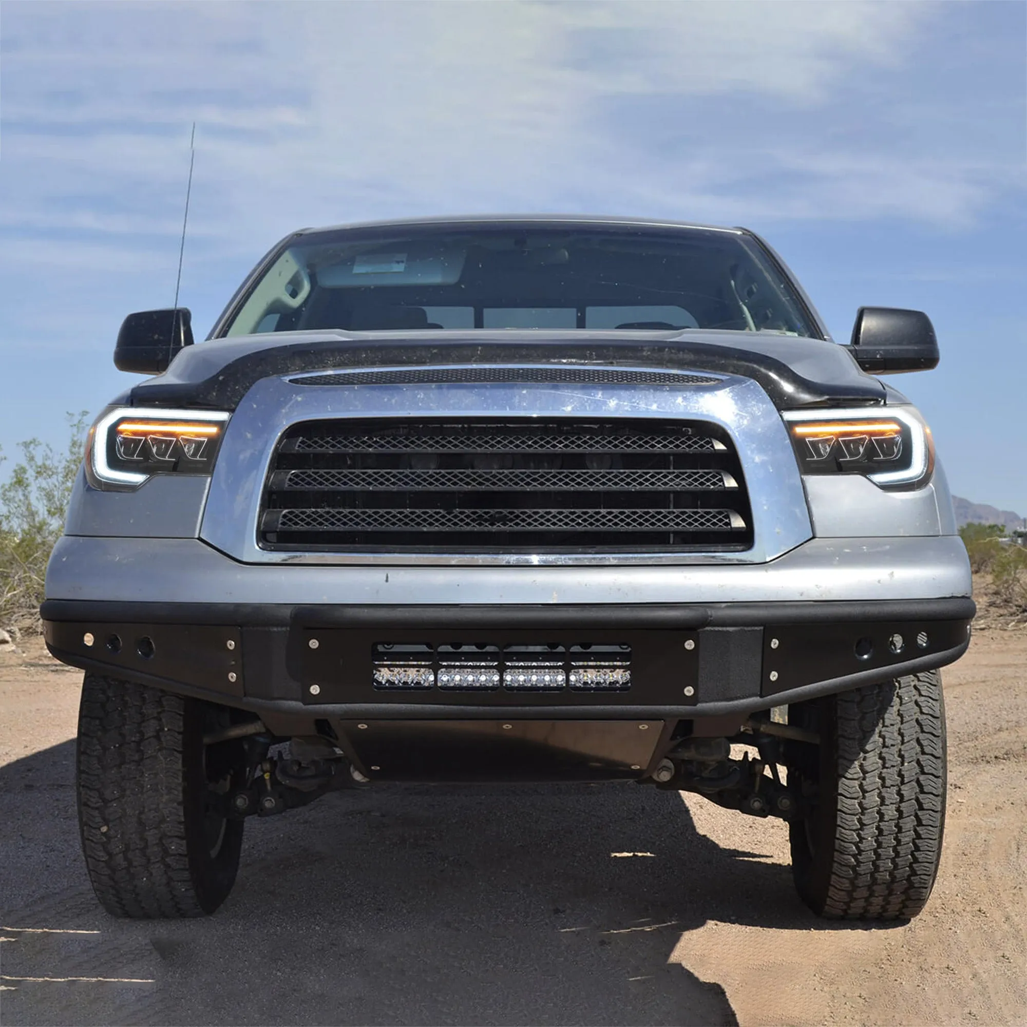 VLAND LED Projector Headlights For Toyota Tundra 2007-2013 & Toyota Sequoia 2008-2020 Front Lights [SAE./DOT.]