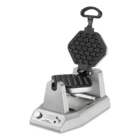 WARING WBW300X Bubble Waffle Maker bakes 25 waffles per hour