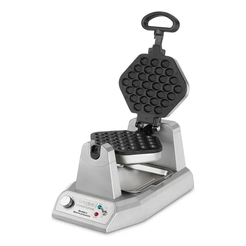 WARING WBW300X Bubble Waffle Maker bakes 25 waffles per hour