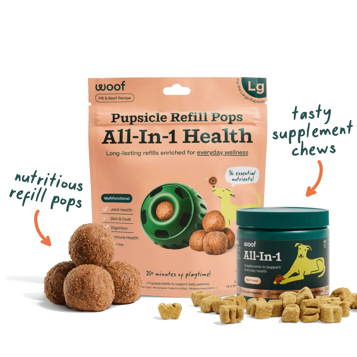 Wellness Pops & Chews Pack