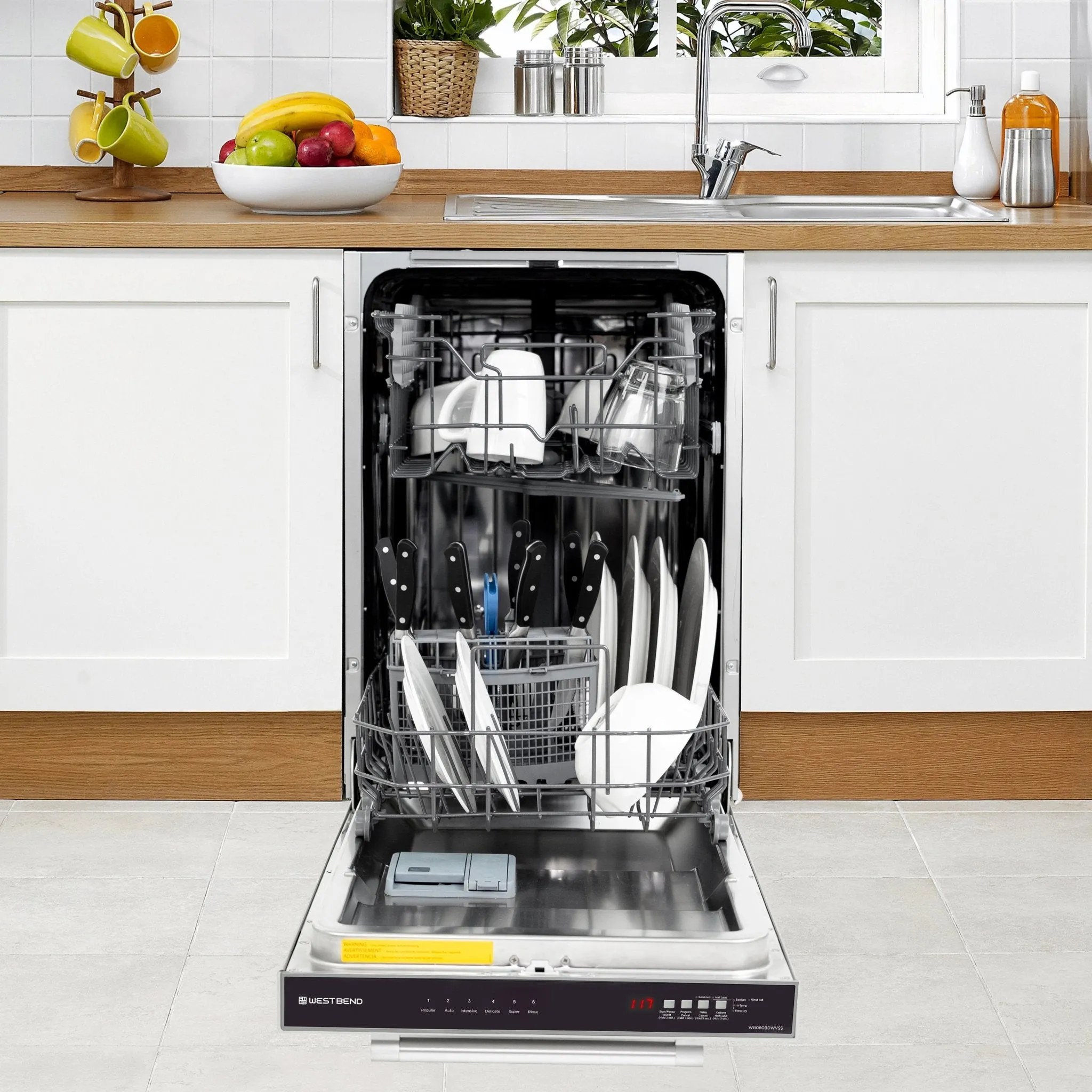 West Bend 18" Built In Dishwasher