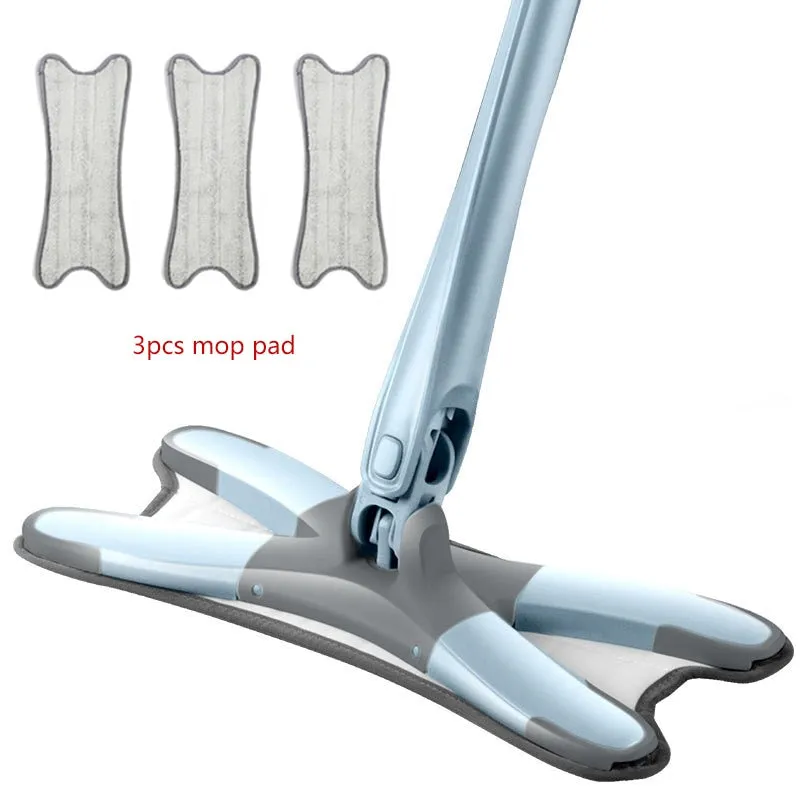 X-type 360° Degree Microfiber Floor Mop