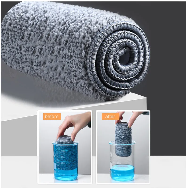 X-type 360° Degree Microfiber Floor Mop