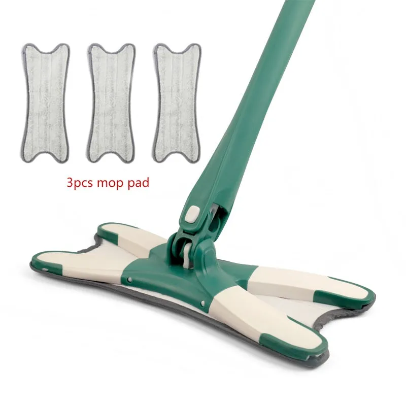 X-type 360° Degree Microfiber Floor Mop