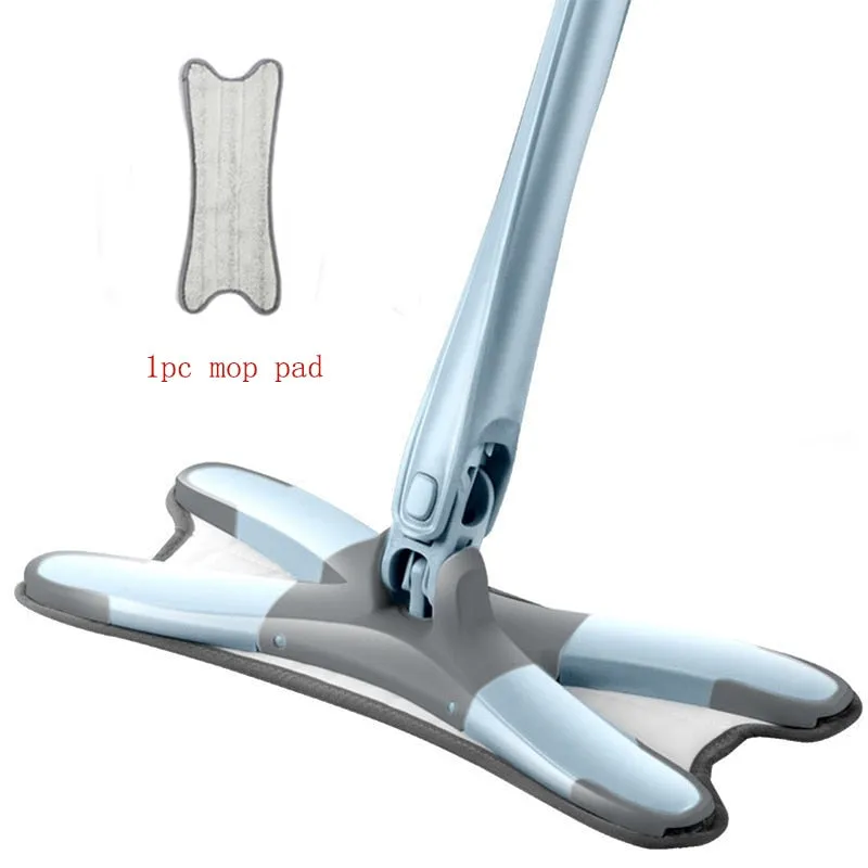 X-type 360° Degree Microfiber Floor Mop