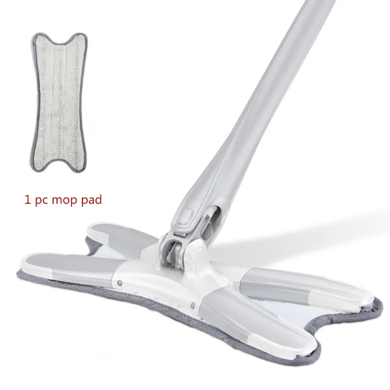 X-type 360° Degree Microfiber Floor Mop